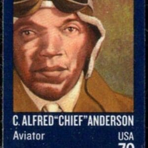 Scott# 4879a "ALFRED CHIEF ANDERSON" NO DIE CUT SINGLE, NICELY CENTERED