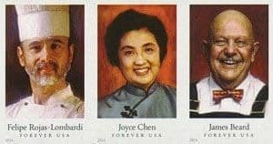 Scott# 4922-26b "CELEBRITY CHEFS" NO DIE CUT HORIZONTAL STRIP (5) MNH