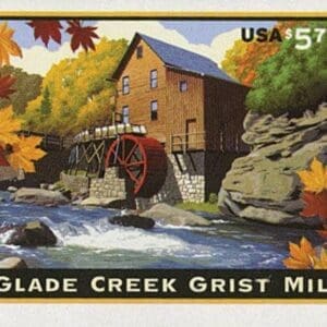 Scott# 4927a "GLADE CREEK GRIST MILL" NDC PRIORITY MAIL SINGLE