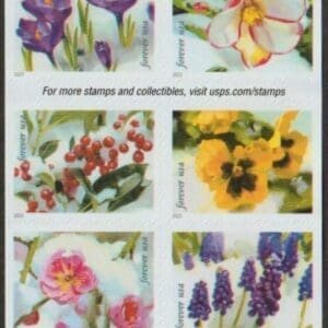 Scott# 5727-36 "SNOWY BEAUTY" BOOKLET BLOCK (10) MNH
