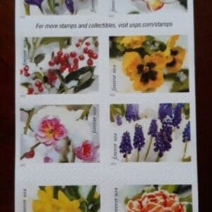 Scott# 5727-36 "SNOWY BEAUTY" UNFOLDED BOOKLET PANE (20) MNH