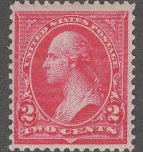 Scott# 266 "WASHINGTON" MNH TYPE II FIRST BUREAU ISSUE, NICELY CENTERED