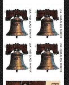 Scott#4426e "LIBERTY BELL" 2009 DATE MNH S/A ATM BOOKLET PANE (20)