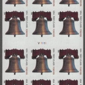 Scott#4437a "LIBERTY BELL" MNH S/A ATM BOOKLET PANE (18)