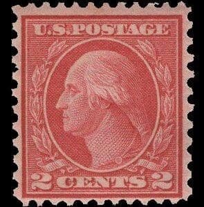 Scott# 540 "WASHINGTON" COIL WASTE PERF 11 x 10, TYPE III, MNH