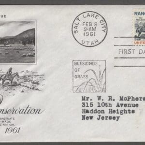 Scott# 1176 "RANGE CONSERVATION" ARTCRAFT FIRST DAY COVER