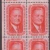 Scott# 1269 "HERBERT HOOVER - U. S. PRESIDENT" PLATE BLOCK (4) MNH