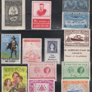 MIXED LOT OF (13) CINDERELLAS OF VARIOUS SUBJECT MNH & MH
