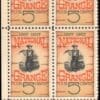 Scott# 1323 "NATIONAL GRANGE 100 YEARS" MNH ZIP BLOCK (4)