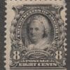 Scott # 306 "MARTHA WASHINGTON" ORNATE SERIES, MINT HINGED