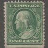 Scott# 331 "FRANKLIN" MINT NO GUM DLM PERF 12 MARGIN SINGLE