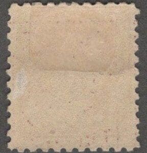 Alternative view of Scott# 435 "FRANKLIN" MINT PERF 10 SLWMK, NICELY CENTERED