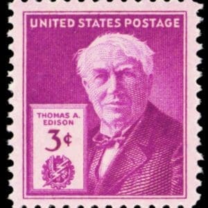 Scott# 945 "THOMAS A EDISON" MNH SINGLE NICELY CENTERED