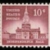Scott# 1044 "INDEPENDENCE HALL"MNH SINGLE, NICELY CENTERED