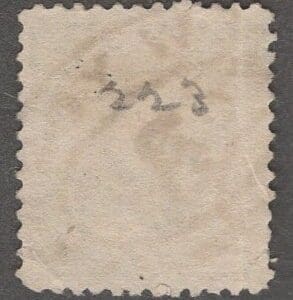Alternative view of Scott# 223 "GRANT" WITH N.Y. DBL OVAL CANCELS, VERY NICELY CENTERED