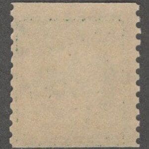 Alternative view of Scott# 443 "WASHINGTON" MNH, PERF 10, FLAT PLATE SLWMK NICELY CENTERED