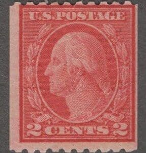 Scott# 487 "WASHINGTON" MNH TYPE II PERF 10 ROTARY PRESS COIL