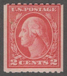 Scott# 488 "WASHINGTON" MNH PERF 10 TYPE III ROTARY COIL, NICELY CENTERED