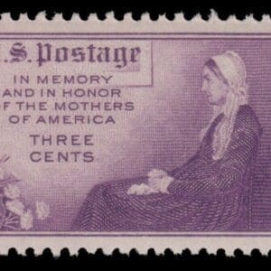 Scott# 738 "MOTHERS DAY" FLAT PRESS MNH SINGLE, NICELY CENTERED