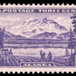 Scott# 800 "ALASKA TERRITORY" MNH SINGLE, NICELY CENTERED