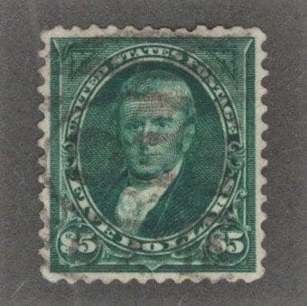 Scott# 278 "MARSHALL" LITELY CANCELLED, VERY WELL CENTERED