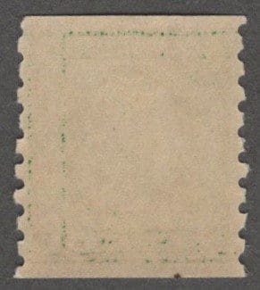 Scott# 412 "WASHINGTON" MNH COIL SINGLE, VERY NICELY CENTERED - Image 2
