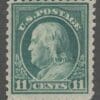 Scott# 511 "WASHINGTON" MINT, DG, FLAT PLATE PERF 11, NICELY CENTERED