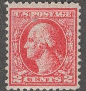 Scott# 526 "WASHINGTON" MINT 1918-20 OFFSET * SEE DETAILS *