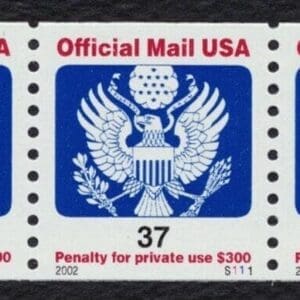 Scott# O159 "OFFICIAL" MNH PNC5 PLATE # S111, NICELY CENTERED