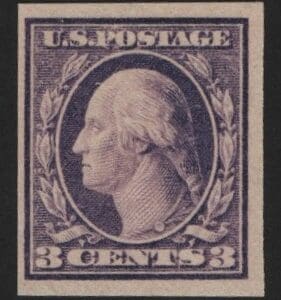 Scott# 483 "WASHINGTON" MNH TYPE I IMPERFORATE, NICELY CENTERED