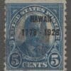 Scott# 648 "HAWAII OVERPRINT" USED SINGLE