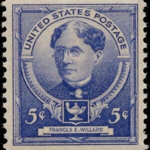 Scott# 872 "FRANCIS E WILLARD-FAMOUS AMERICAN" MNH, NICELY CENTERED