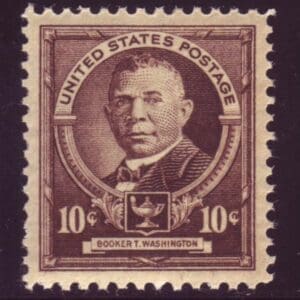 Scott# 873 "BOOKER T WASHINGTON-FAMOUS AMERICAN" MNH, NICELY CENTERED