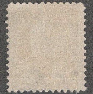 Alternative view of Scott# 272 "SHERMAN" MINT, DBL LINE WMK  * MINT NO GUM *