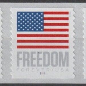 Scott# 5789 "FREEDOM FLAG" MNH BCA PNC5, PLATE # B111