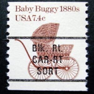 Scott# 1902a "BABY BUGGY" MNH PRECANCEL COIL, NICELY CENTERED