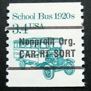 Scott# 2123a "SCHOOL BUS" MNH PRECANCEL COIL SINGLE