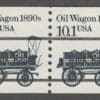 Scott# 2130a "OIL WAGON" MNH COIL PRECANCEL PAIR, NICELY CENTERED