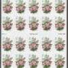Scott# 3836 "GARDEN BOUQUET" MNH UNFOLDED BOOKLET PANE (20)