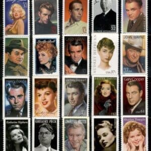 Scott# 2967 - 5060 "LEGENDS of HOLLYWOOD" MNH SINGLES SET (20)