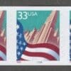 Scott# 3281 "FLAG OVER CITY" LARGE 1999 DATE PNC (5) #3333A