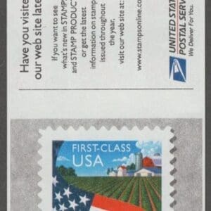 Scott# 3450a "FLAG OVER PORCH" MNH ATM BOOKLET PANE (18) - Image 2