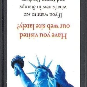 Scott# 3485a "STATUE OF LIBERTY" MNH BOOKLET (10) NICELY CENTERED - Image 2