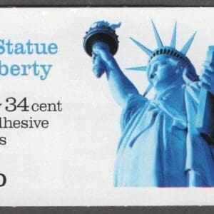 Scott# 3485cd (BK283) "STATUE OF LIBERTY" MNH BOOKLET (20) NICELY CENTERED - Image 2