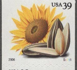Scott# 4003-07 "AMERICAN CROPS" PNC(10) PLATE# S1111 - Image 2