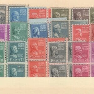 Scott# 803-831 "PRESIDENTIAL SERIES" BLOCKS (4) MNH, NICELY CENTERED