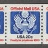 Scott# O135 "OFFICIAL MAIL" MNH PNC3 P# 1, NICELY CENTERED