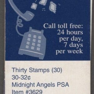 Scott# 3012c (BK 233a) "HOLIDAY GREETINGS" MDI VENDING BKLET (15) - Image 2