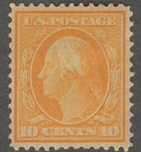 Scott# 338 "WASHINGTON" MNH, CRISP COLOR, NICELY CENTERED