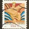 Scott# 3766 "WISDOM STATUE" USED SINGLE, NICELY CENTERED